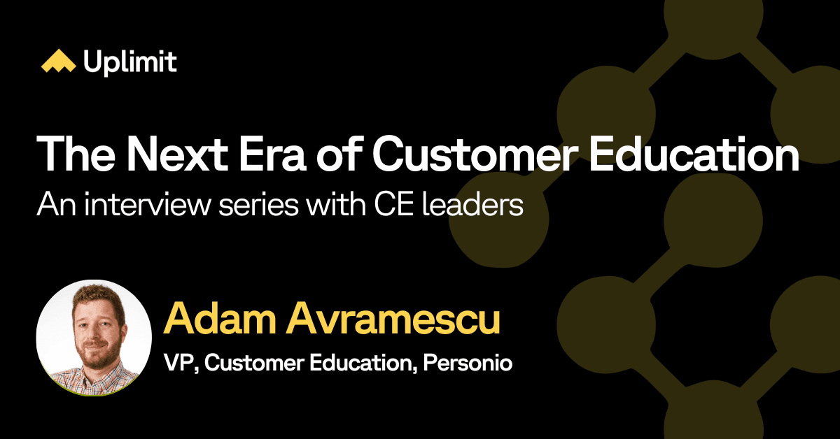 The next era of customer education: an interview with Adam Avramescu of Personio