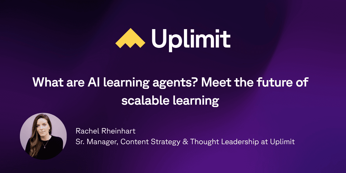 What are AI learning agents? Meet the future of scalable learning